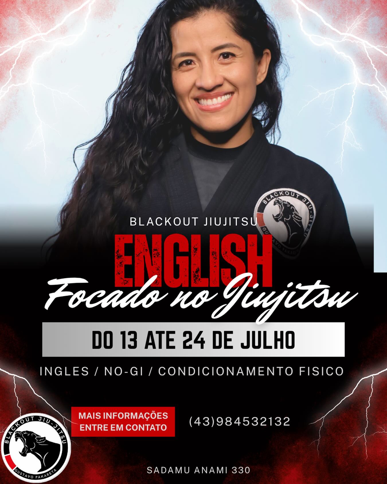 Inglês com Jiu-Jitsu — English focado no Jiu-Jitsu, Blackout Jiu-Jitsu